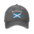 Scotland Saltire Flag Vintage Cap Scotland Flag - Retro Scottish Flag
