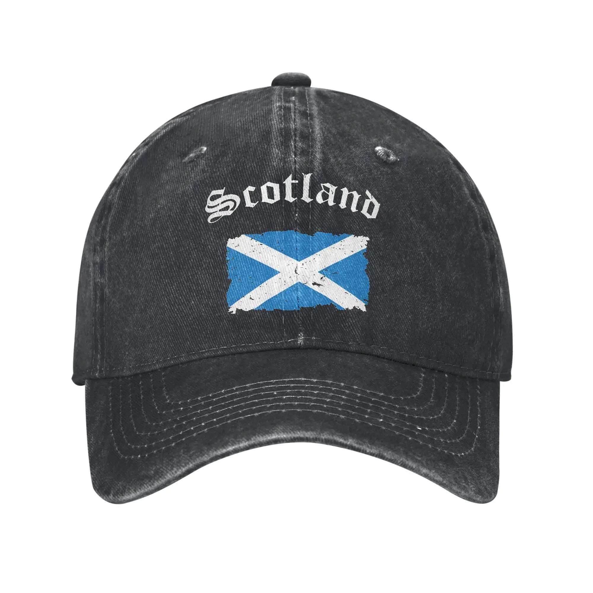 Scotland Saltire Flag Vintage Cap Scotland Flag - Retro Scottish Flag
