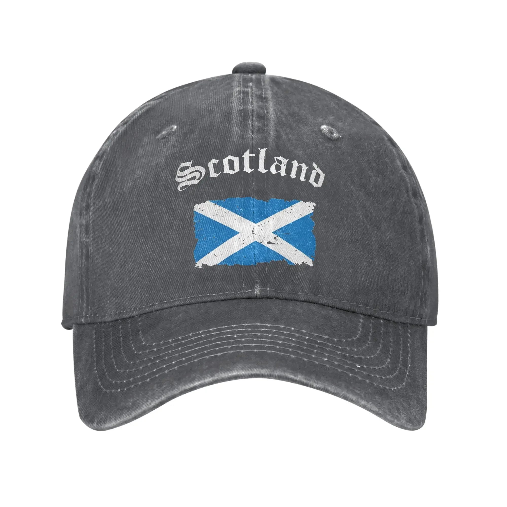 Scotland Saltire Flag Vintage Cap Scotland Flag - Retro Scottish Flag