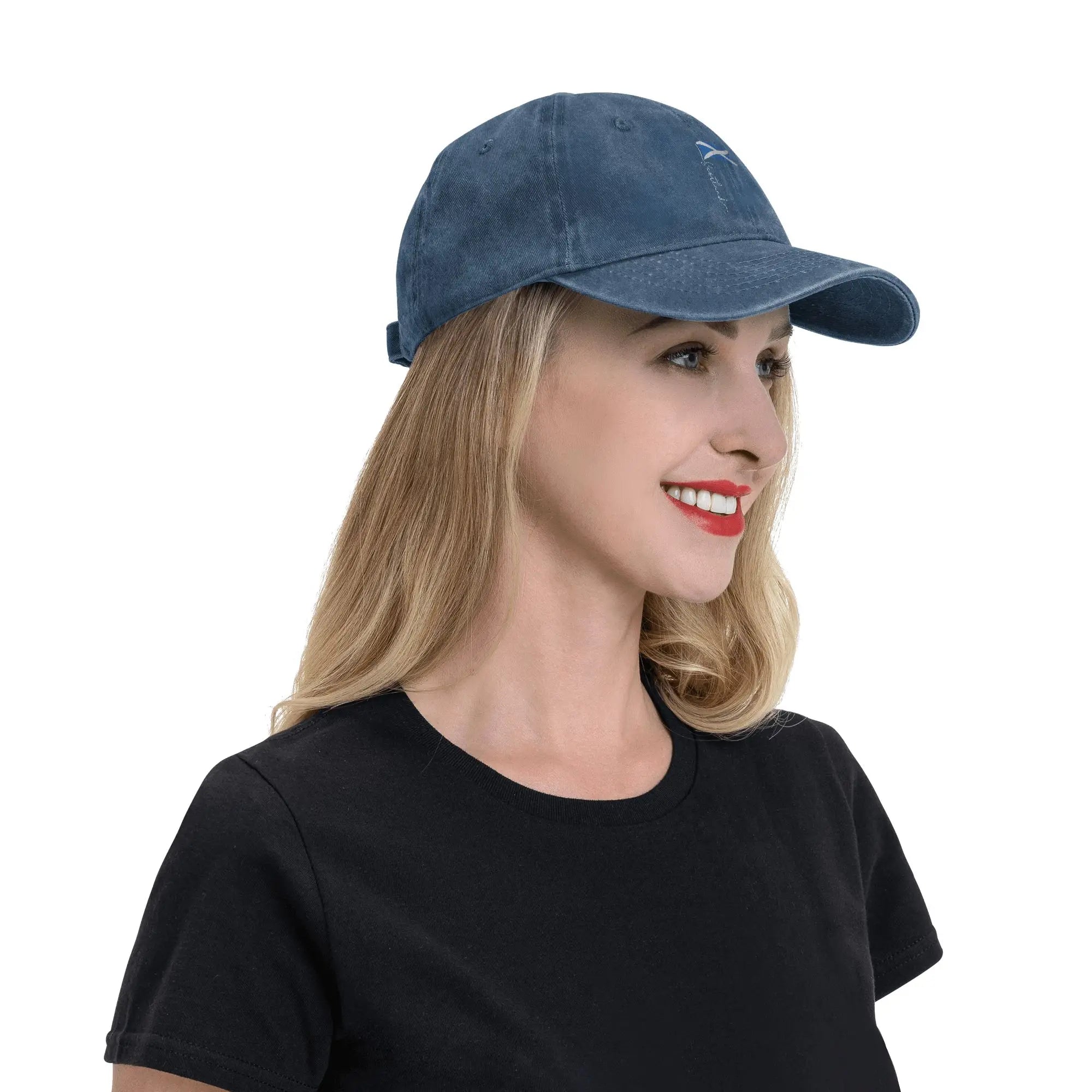 Scotland Signature Flag Pole Scottish Baseball Cap Distressed Denim Washed  Sun Cap Men Women Summer Adjustable Fit Caps Hat