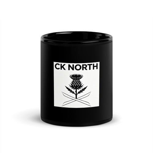 CK NORTH Black Glossy Scottish Gift Mug - CK NORTH CK NORTH Black Glossy Scottish Gift Mug | CK NORTH