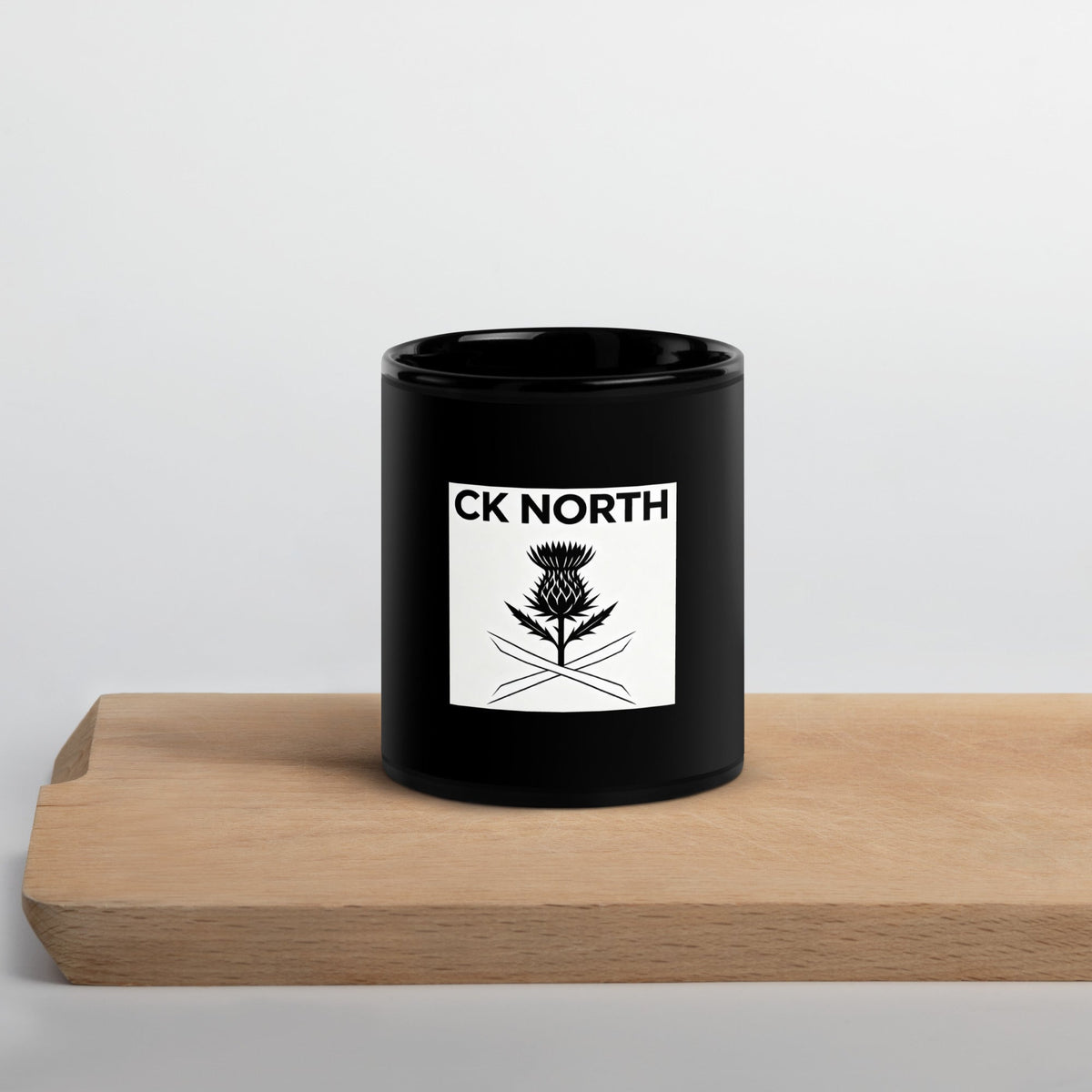 CK NORTH Black Glossy Scottish Gift Mug - CK NORTH CK NORTH Black Glossy Scottish Gift Mug | CK NORTH