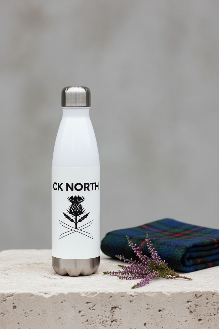 CK NORTH Scottish Thistle bottle lifestyle pin