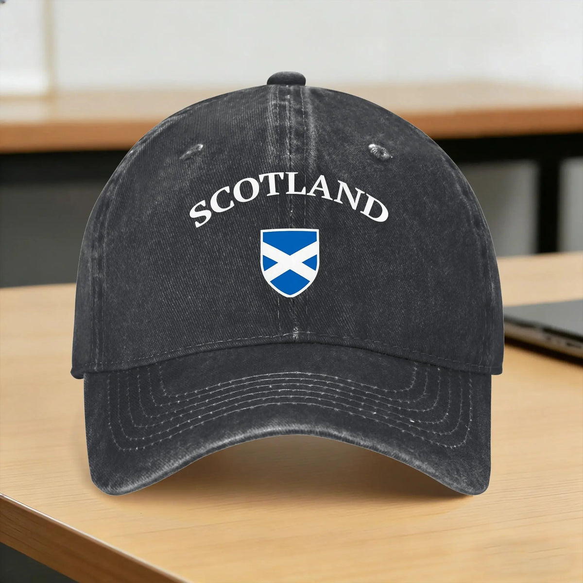 Scotland Football Flag Washed Trucker Cap - CK NORTH Scotland Football Flag Washed Trucker Cap | CK NORTH